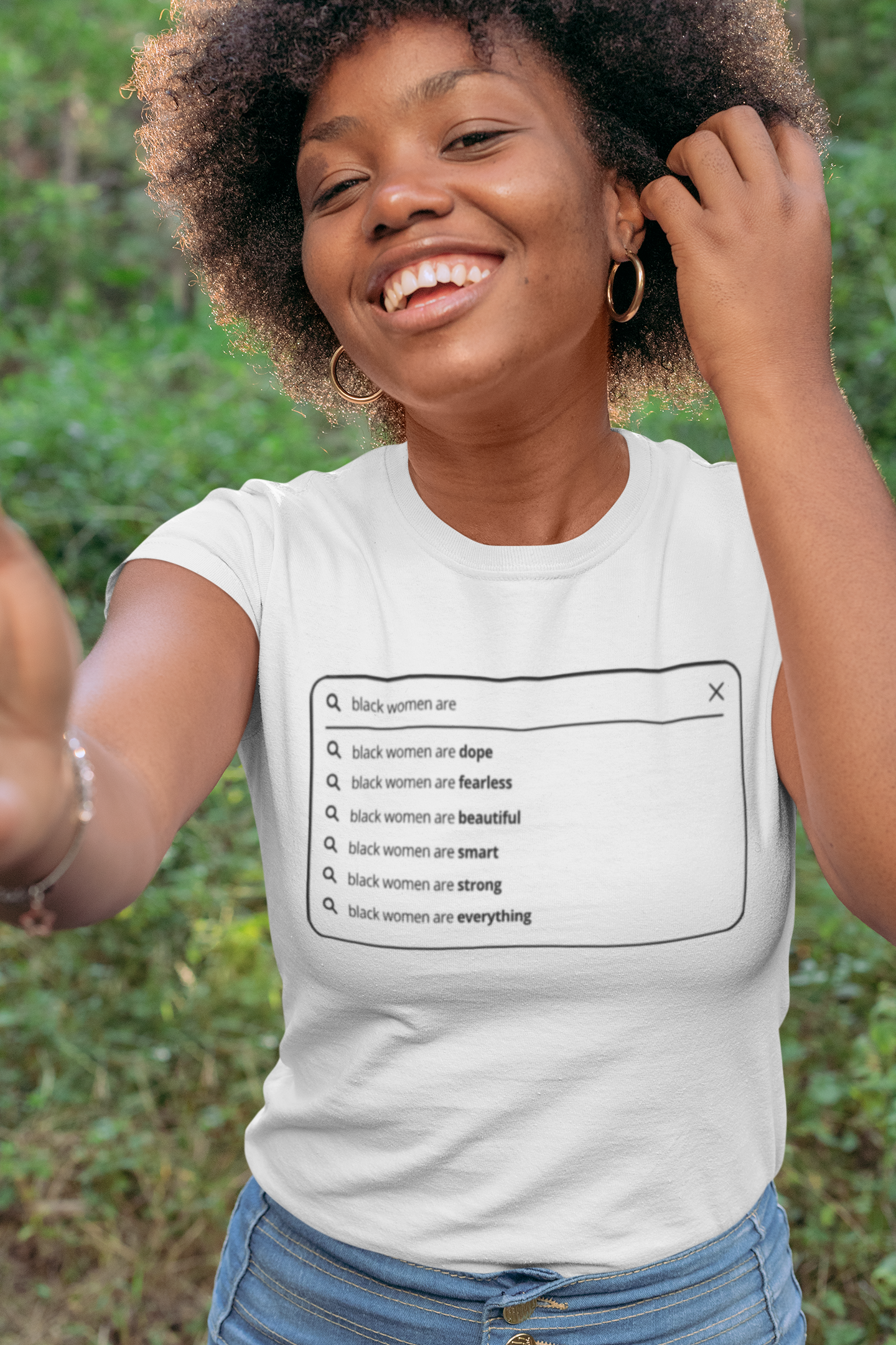 Black Women Are Google Search T-Shirt